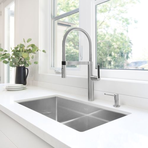 Main product image of Precision R10 32" Super Single Bowl Undermount Stainless Steel Kitchen Sink, 515823