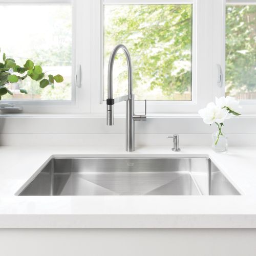 Main product image of Precision R10 32" Super Single Bowl Undermount Stainless Steel Kitchen Sink, 515823