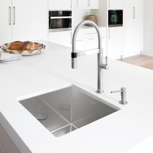 Main product image of Precision R10 19" Single Bowl Undermount Stainless Steel Kitchen Sink