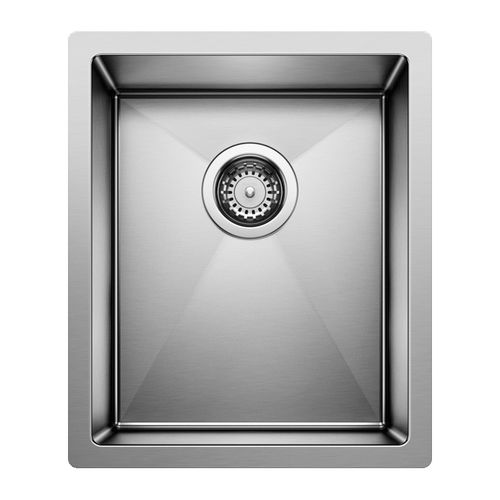 Main product image of Precision R10 15" x 18" Medium 16" Small Single Bowl Kitchen Sink (Stainless Steel)