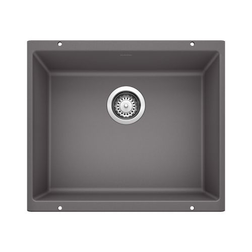 Main product image of Precis SILGRANIT 21" Single Bowl Undermount Kitchen Sink - Cinder, 519049