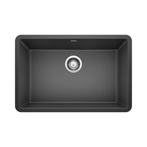 Main product image of Precis SILGRANIT 27" Single Bowl Undermount Kitchen Sink - Anthracite, 522259