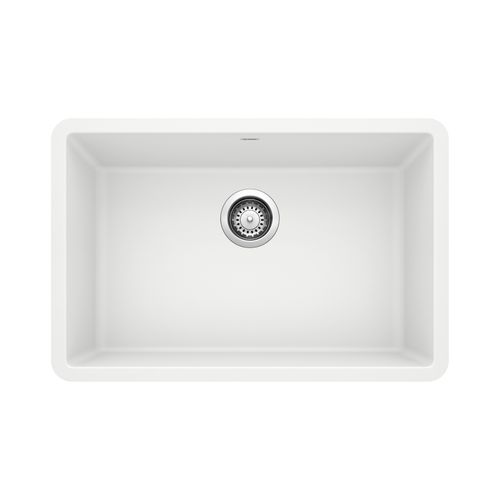 Main product image of Precis SILGRANIT 27" Single Bowl Undermount Kitchen Sink - White, 522429