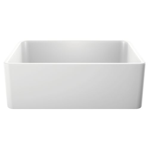 Main product image of Cerana 30" Fireclay Single Bowl Apron-Front Farmhouse Sink - White, 525010