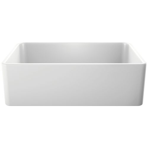 Main product image of Cerana 33" Fireclay Single Bowl Apron-Front Farmhouse Sink - White, 525012