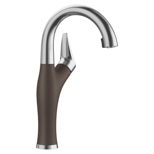 Main product image of Artona Pull-Down Dual-Spray Bar Faucet - PVD Steel/Café, 526380
