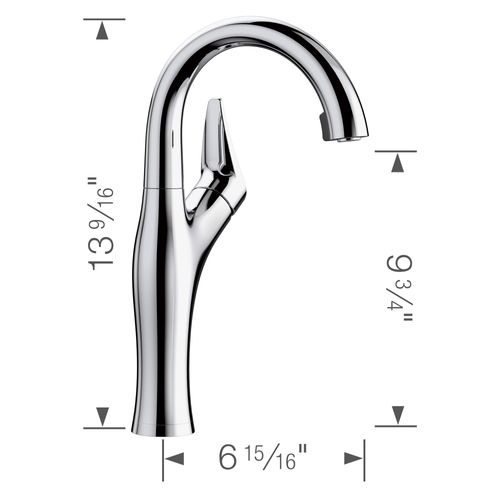 Main product image of Artona Pull-Down Dual-Spray Bar Faucet - Chrome, 526381