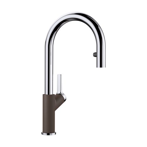 Main product image of Urbena Pull-Down Dual-Spray Kitchen Faucet - Chrome/Café, 526394
