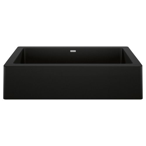 Main product image of Vintera SILGRANIT 30" Single Bowl Apron-Front Farmhouse Sink - Coal Black, 526545