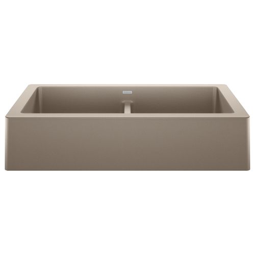 Main product image of Vintera SILGRANIT 33" Double Bowl Apron-Front Farmhouse Sink - Truffle, 526553