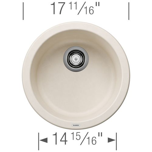 Main product image of Rondo SILGRANIT 18" Dual Mount Bar Sink - Soft White, 527407
