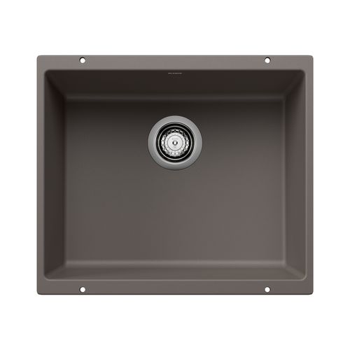 Main product image of Precis SILGRANIT 21" Single Bowl Undermount Kitchen Sink - Volcano Gray, 527414