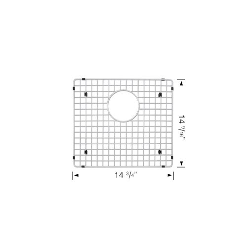 Main product image of Stainless Steel Sink Grid for Precision 17" Sinks, 223200