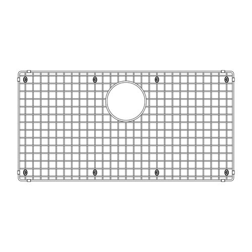 Main product image of Stainless Steel Sink Grid for Quatrus 32" Single Bowl Sinks, 235968-BLANCO