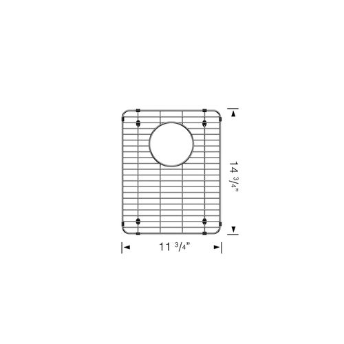 Main product image of Stainless Steel Sink Grid for Formera 1-3/4 Sink- Small Bowl, 237145
