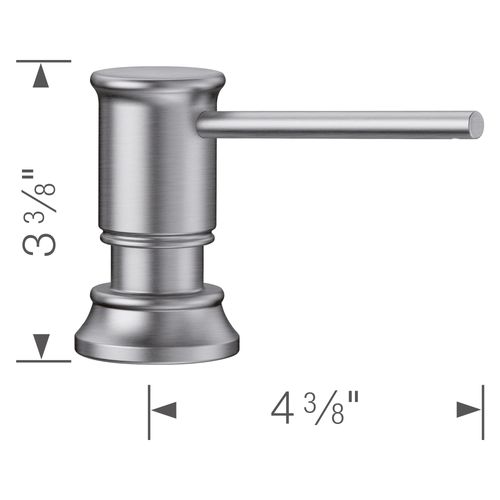Main product image of Empressa Soap Dispenser (PVD Steel), 442517