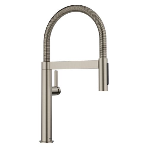 Main product image of Blancoculina II Mini Pull-Down Dual-Spray Kitchen Faucet, 1.5 GPM - Satin Platinum, 443253