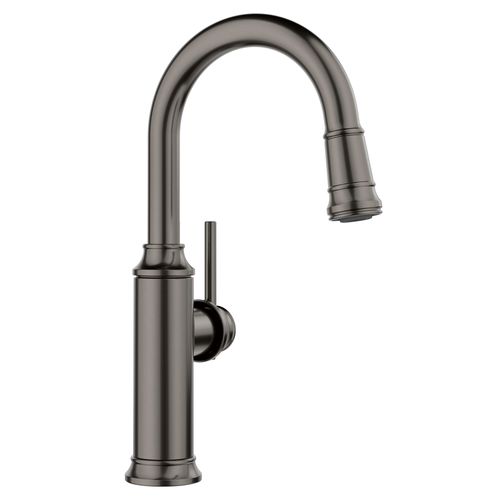 Main product image of Empressa Bar Pull-Down Faucet, 1.5 GPM (Stream Only) - Satin Dark Steel, 443265