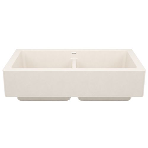 Main product image of Vintera SILGRANIT 33" Equal Double Bowl Apron Sink - Soft White, 527409
