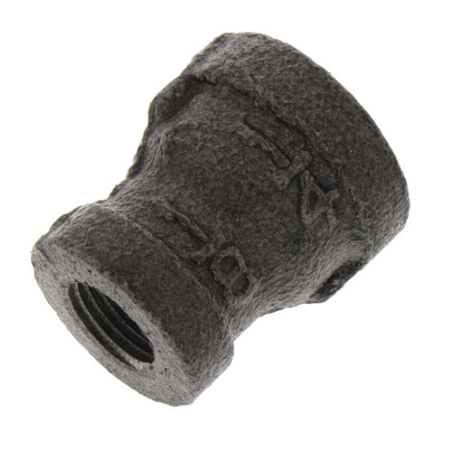 Main product image of 1/4" x 1/8" Black Reducing Coupling