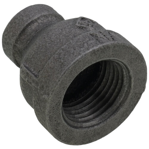 Main product image of 1/2" x 1/8" Black Reducing Coupling
