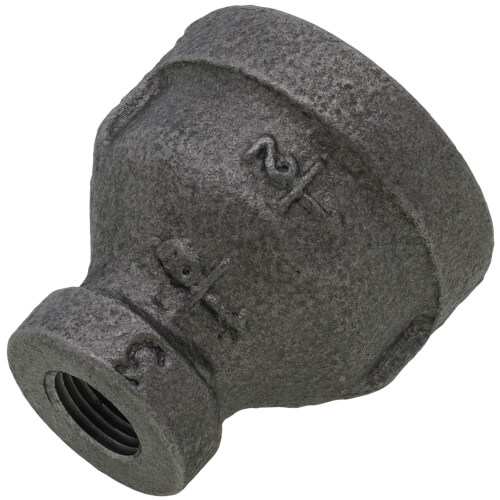Main product image of 1/2" x 1/8" Black Reducing Coupling