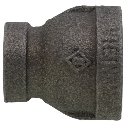 Main product image of 1/2" x 1/4" Black Reducing Coupling
