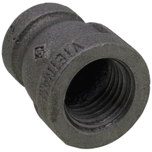 Main product image of 1/2" x 3/8" Black Reducing Coupling