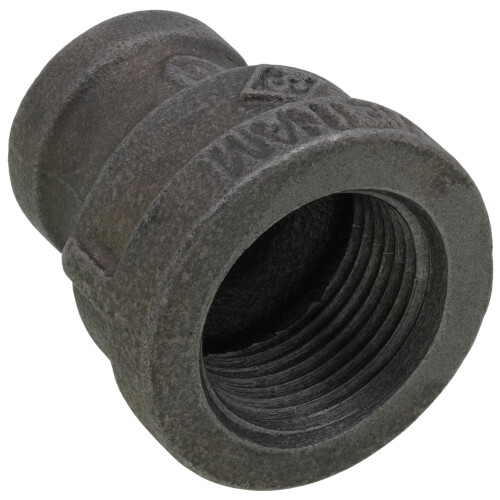 Main product image of 3/4" x 3/8" Black Reducing Coupling