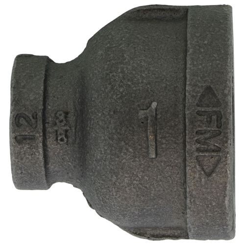 Main product image of 1" x 3/8" Black Reducing Coupling