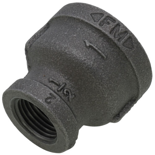 Main product image of 1" x 1/2" Black Reducing Coupling