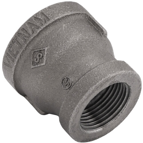 Main product image of 1" x 3/4" Black Reducing Coupling