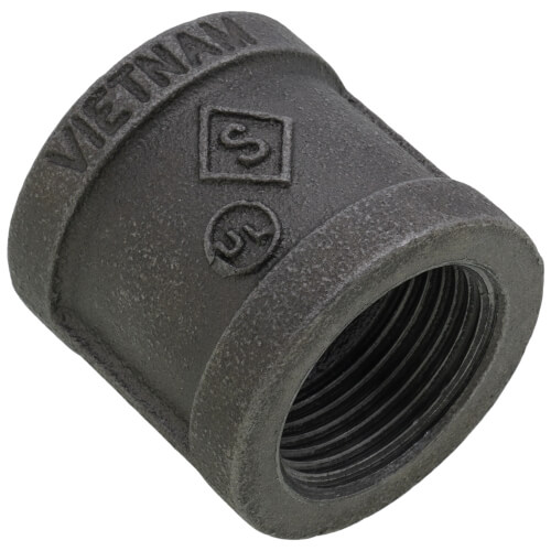 Main product image of 1" Black Coupling
