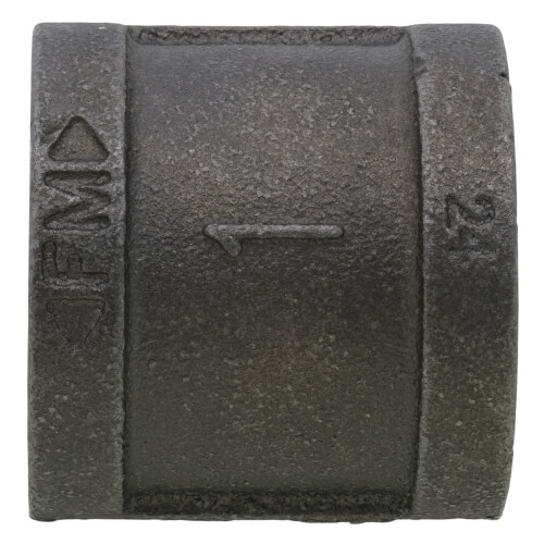Main product image of 1" Black Coupling
