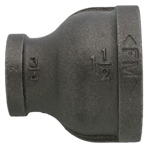 Main product image of 1-1/2" x 3/4" Black Reducing Coupling