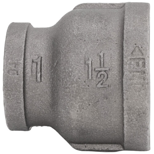 Main product image of 1-1/2" x 1" Black Reducing Coupling