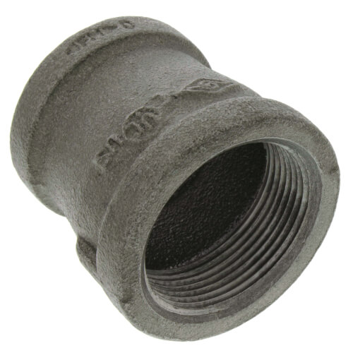 Main product image of 1-1/2" x 1-1/4" Black Reducing Coupling