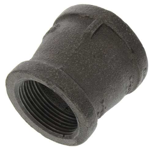 Main product image of 1-1/2" x 1-1/4" Black Reducing Coupling