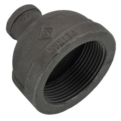 Main product image of 2-1/2" x 3/4" Black Reducing Coupling