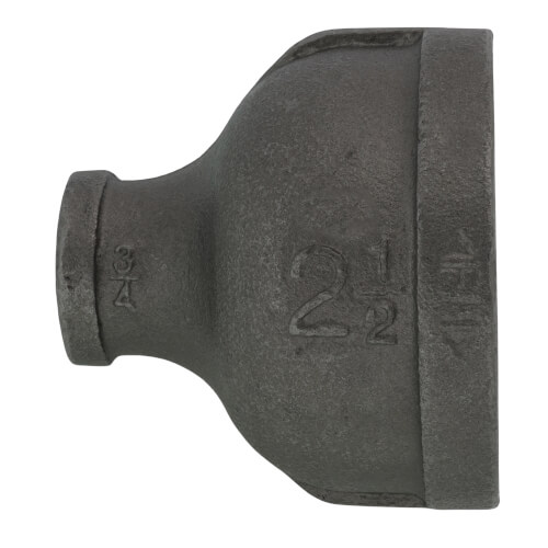 Main product image of 2-1/2" x 3/4" Black Reducing Coupling