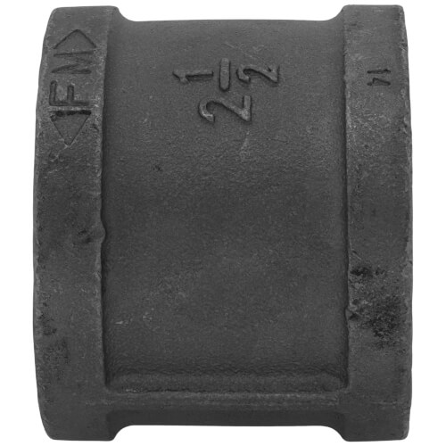 Main product image of 2-1/2" Black Coupling