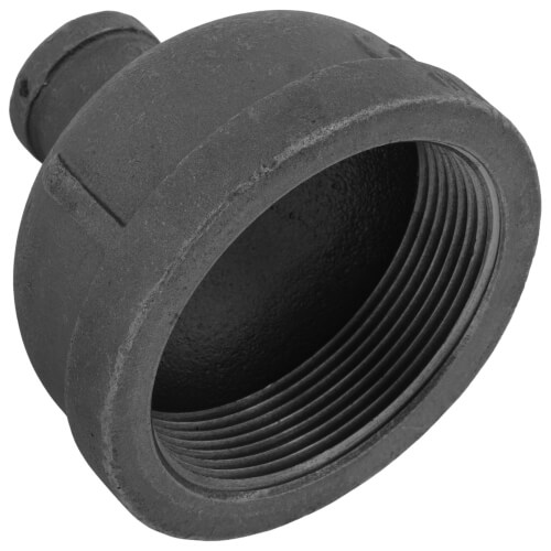 Main product image of 3" x 3/4" Black Reducing Coupling
