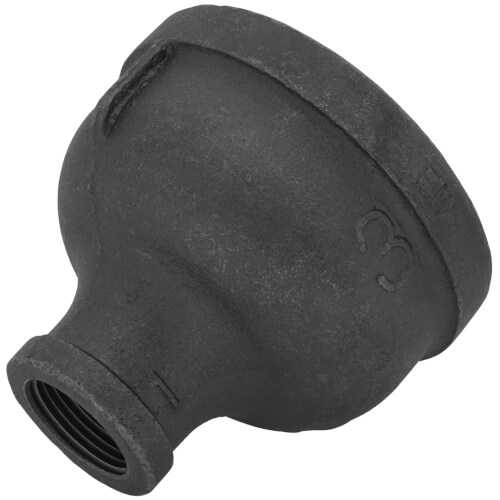 Main product image of 3" x 1" Black Reducing Coupling