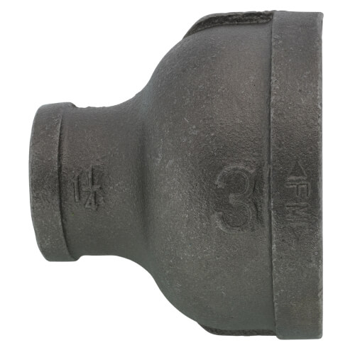 Main product image of 3" x 1-1/4" Black Reducing Coupling
