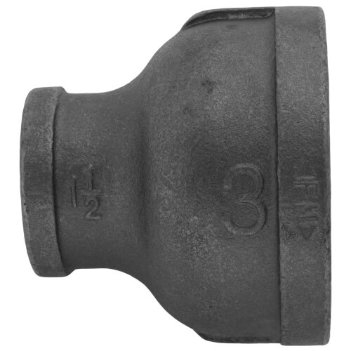 Main product image of 3" x 1-1/2" Black Reducing Coupling