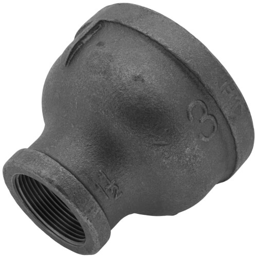 Main product image of 3" x 1-1/2" Black Reducing Coupling