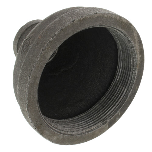 Main product image of 4" x 1-1/4" Black Reducing Coupling