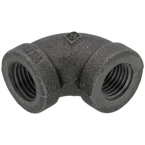 Main product image of 1/4" Black 90-Degree Elbow