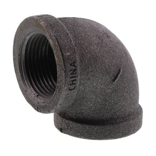 Main product image of 1" Black 90° Elbow