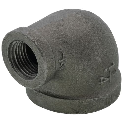 Main product image of 1-1/4" x 1/2" Black 90-Degree Reducing Elbow